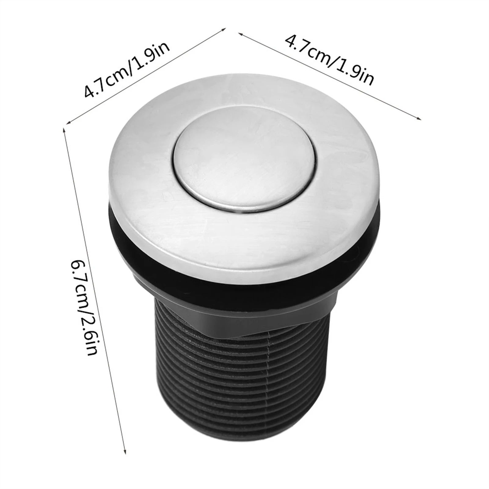 atlieku smulkintuvo mygtuko komplektas ismatavimai