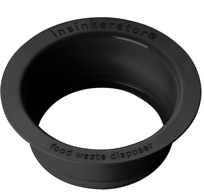insinkerator atlieku smulkintuvo flansas juodas matinis top