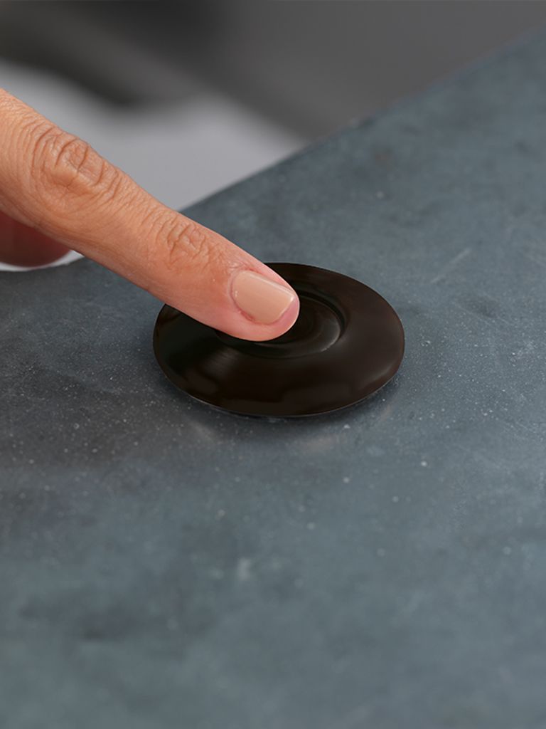 insinkerator juodas matinis stalvirsio mygtukas